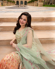 Aya Luxury Lawn Eldira - Faiza Saqlain 3-Piece