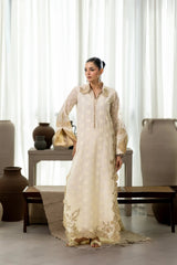 Wahaj M Khan | Sanam Luxe | Ivory Sanam Kaftan