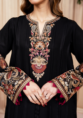 Zarqash | The Winter Luxe Pret | NOIR BLOOM