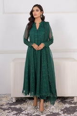 Baroque | Formals Collection | EMBROIDERED SCHIFFLI CHIFFON UF-339