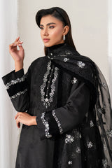 Baroque | Formals Collection | EMBROIDERED RAW SILK UF-4137