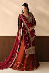 Baroque | Formals Collection | EMBROIDERED CHIFFON UF-4486