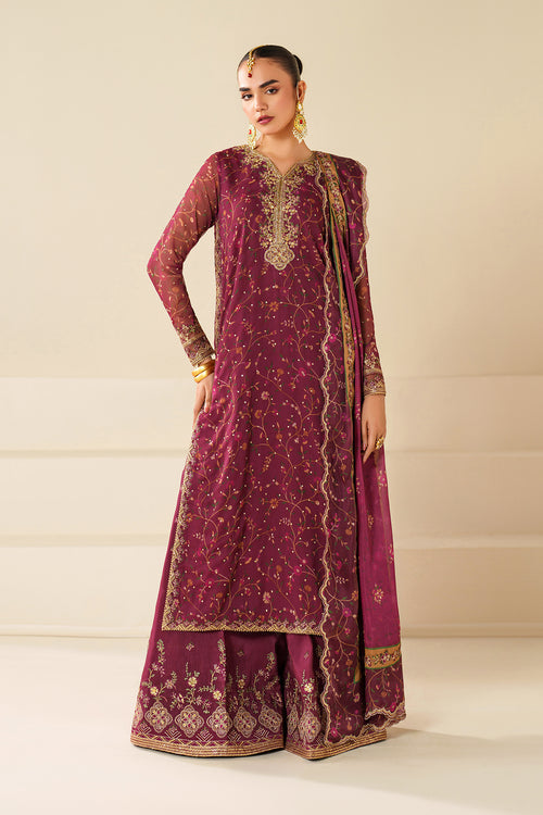 Baroque | Formals Collection | EMBROIDERED CHIFFON UF-4277