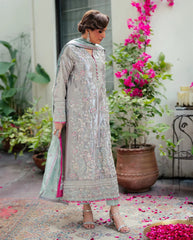 Mushq | Sunehri Lama Silk | Resham | Zayan Clothing UK