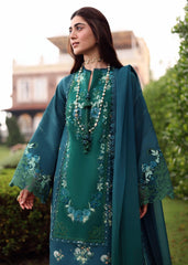 Sardinia | Embroidered Lawn Edit 26 | Hillside Teal