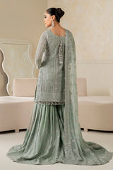 Baroque | Formal EMBROIDERED CHIFFON | SF-4160