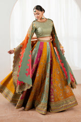 Baroque | Formals Collection | EMBROIDERED SILK UF-4036
