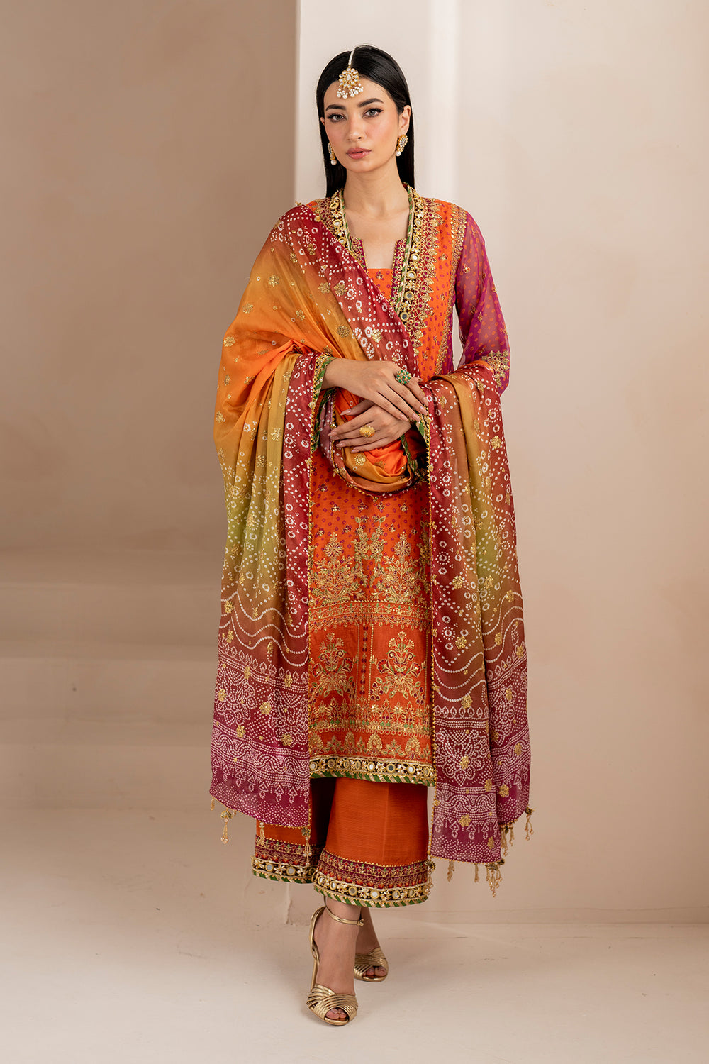 Baroque | Formals Collection | EMBROIDERED CHIFFON UF-706