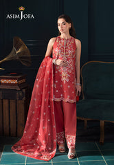 Asim Jofa | Lumiere Formals | AJLFC-06 EMBROIDERED ORGANZA