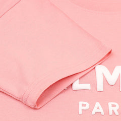 Balmain S Pink T-Shirt For Men
