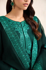 Faiza Saqlain | Reina Formals | Emerald Luxe