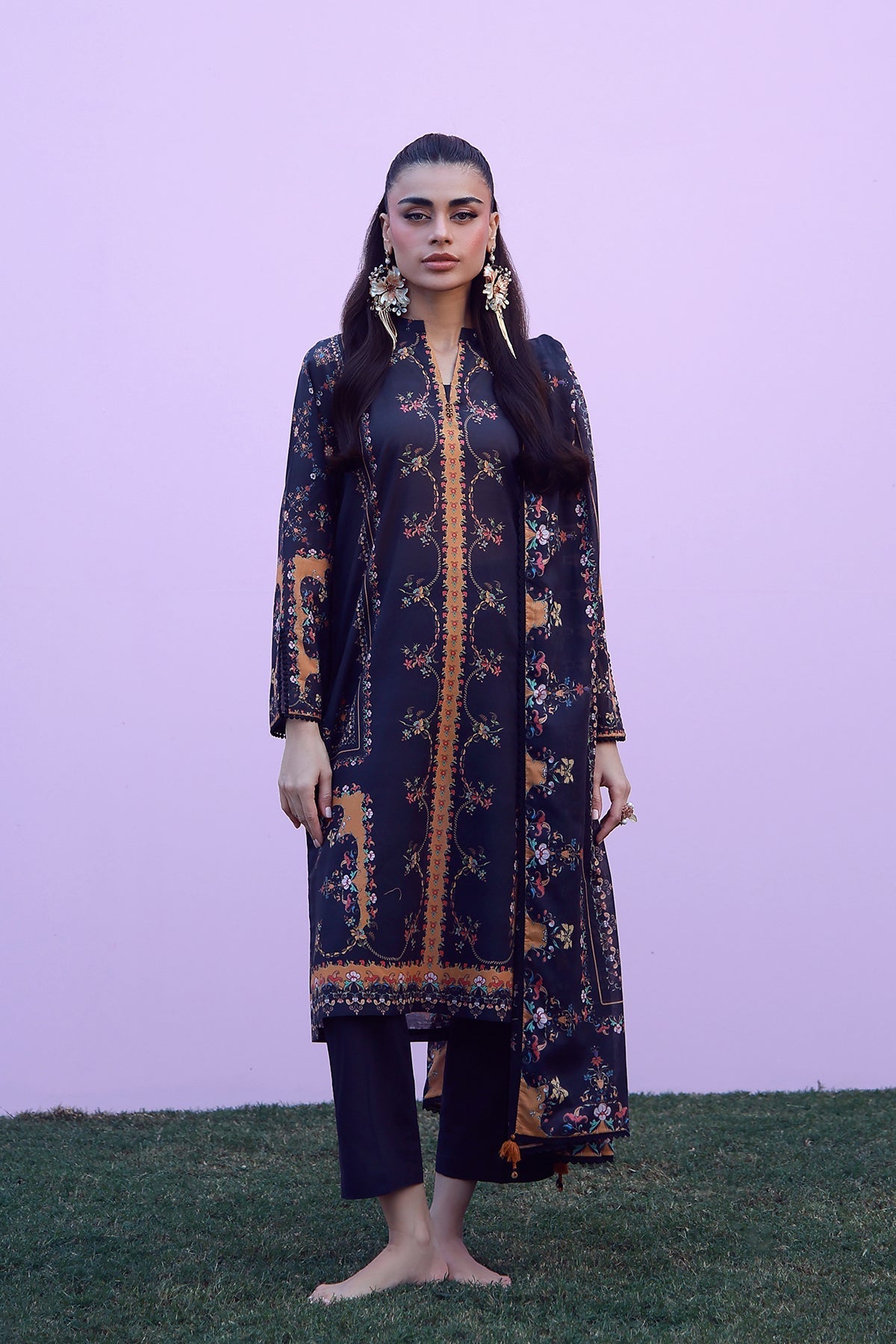 Sahar | Mirha Casual Pret | Midnight Jardin