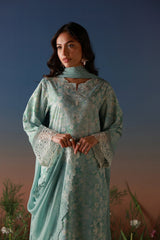Sahar | Mirha Casual Pret | Pale Azure