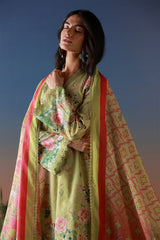 Sahar | Mirha Casual Pret | Olive Petal