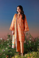 Sahar | Mirha Casual Pret | Amber Petals
