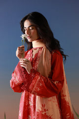 Sahar | Mirha Casual Pret | Crimson Heirloom