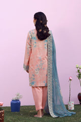 Sahar | Mirha Casual Pret | Blush Azure