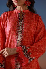 Sahar | Mirha Casual Pret | Scarlet Tapestry