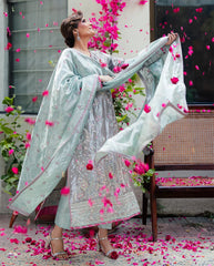 Mushq | Sunehri Lama Silk | Resham | Zayan Clothing UK