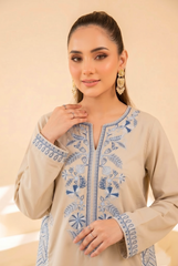 Faiza Faisal | FNF Cords Edit |BEIGE COBALT