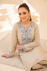 Faiza Faisal | FNF Cords Edit |BEIGE COBALT