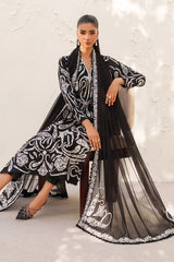 Baroque | Formals Collection | EMBROIDERED RAW SILK UF-4381