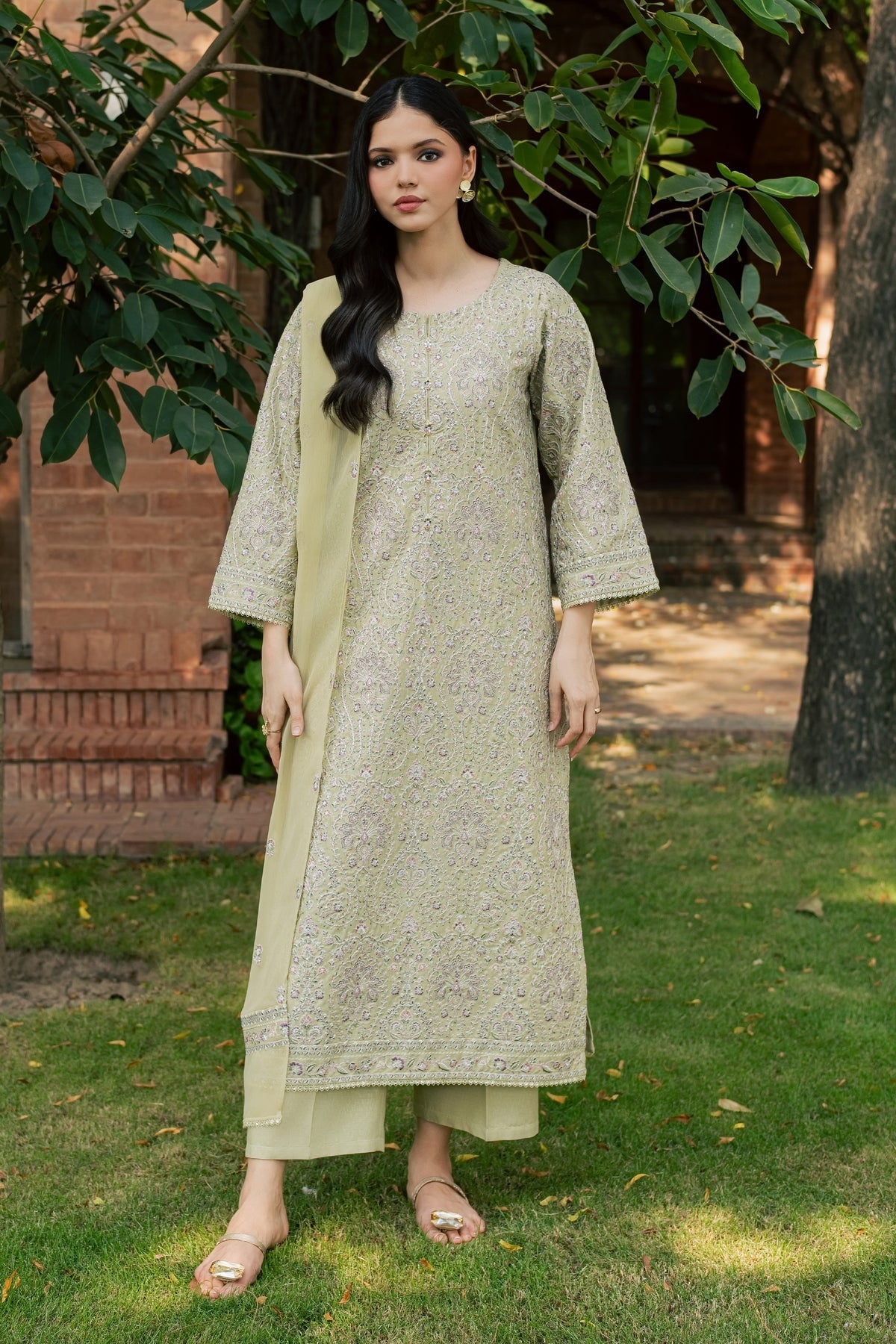 Batik | KUALALAMPUR 3PC EMBROIDERED | KARANDI PRET