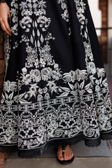 Emaan Adeel | Mirabelle Festive Luxury Lawn | MIDNIGHT BLISS