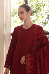 Noor by Saadia Asad | Winter Pashmina 25 | Ember