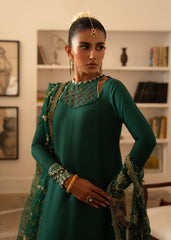 Sadaf Fawad Khan | Mehrma Wedding Formals | Deep Azure