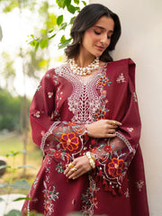 Mahnur | Angan Embroidered Lawn 26 | AN-001