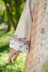 AJR Couture | Printed Chikankari 26 | Lila