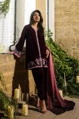 Sahar | Luxury Pret 25 | Plum Reverie