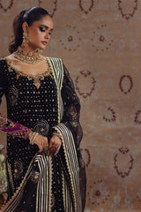 Annus Abrar | Mirha Winter Velour | Marin