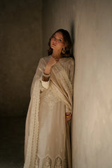 Sana Abbas | Raw Silk Pashmal | Armina SAP-0224-XS