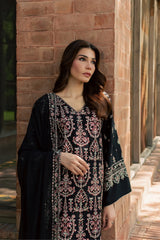 Batik | AVNI 3PC EMBROIDERED | KARANDI PRET