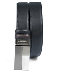 Black Texture Formal Belt