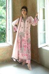 Zainab Chottani | Summer Edition 26 | Blush Serenade Long Shirt
