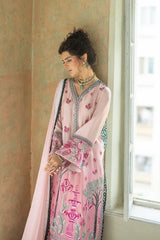 Zainab Chottani | Summer Edition 26 | Blush Serenade Long Shirt