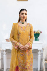 Ramsha | Chevron Chiffon Collection | A-1004