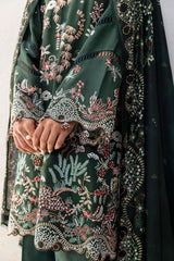 Cross Stitch | Cotton Satin 25 | GREEN ORNATE
