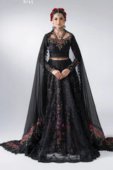 Maria B | Mbroidered Wedding Formals 26 | BD-3101-Obsidian Garden