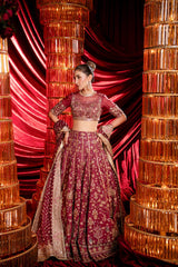 Sable Vogue | Laal Bagh Bridal Collection |SLB-1610