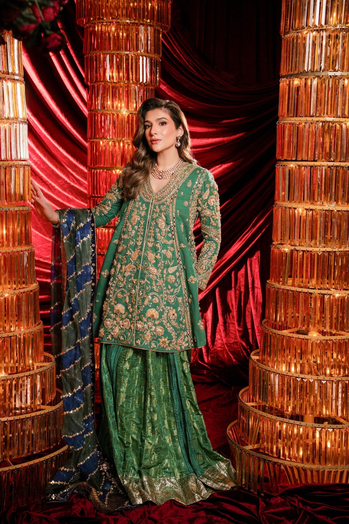 Sable Vogue | Laal Bagh Bridal Collection | SLB-2061