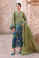 Maria B | Luxury Lawn 25 | D-2501-A | Zayan Clothing UK