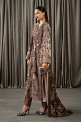 Maria B | Winter Luxe Pret 25 | WLS-1303-BEIGE