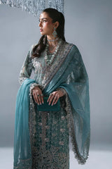 Maria B | Mbroidered Wedding Formals 26 | BD-3107-Sea Green
