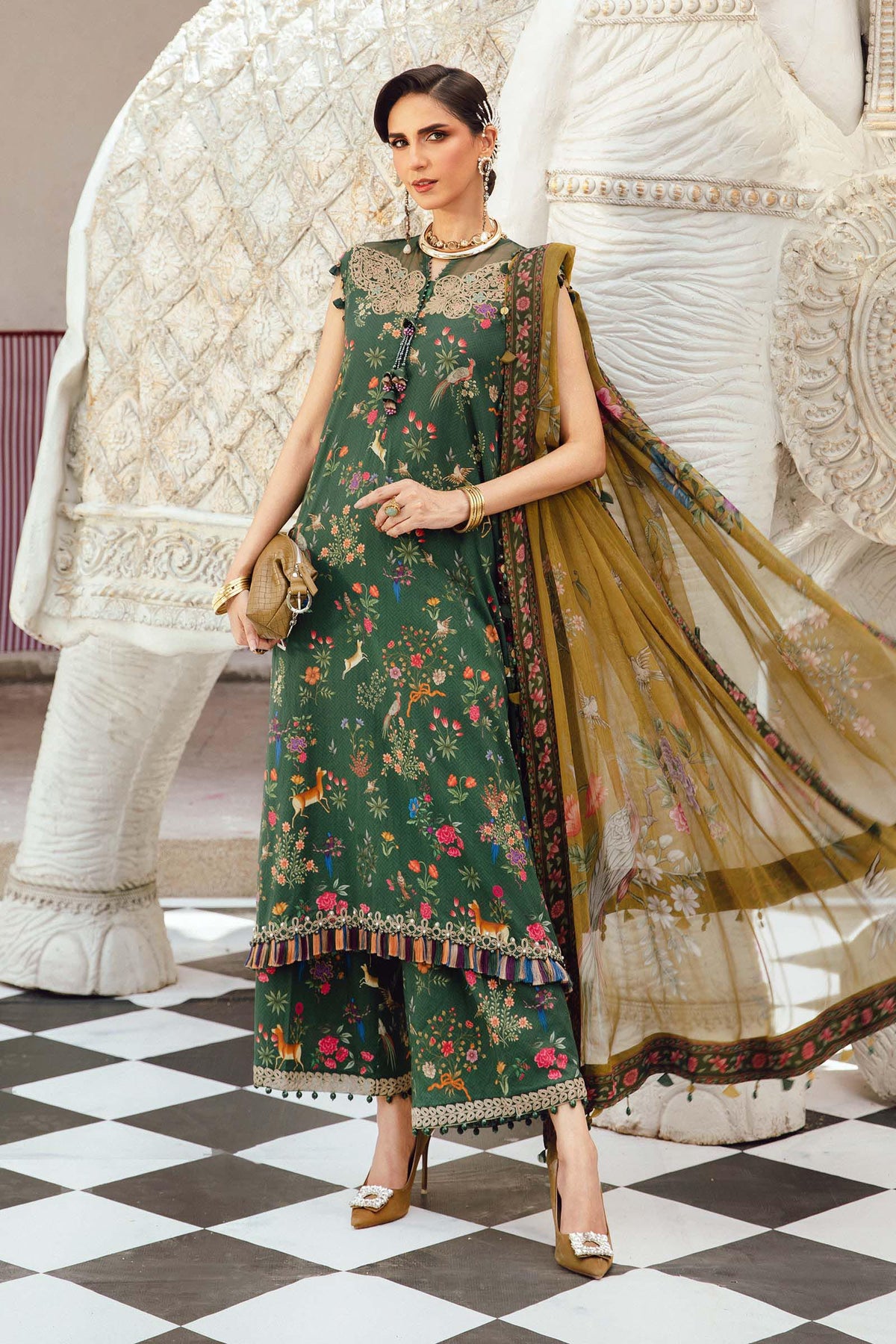 Maria B | M Prints Winter 25 | MPT-2707-B