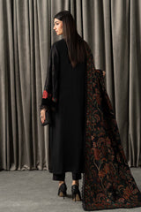 Maria B | Winter Luxe Pret 25 | WLS-1309-Black