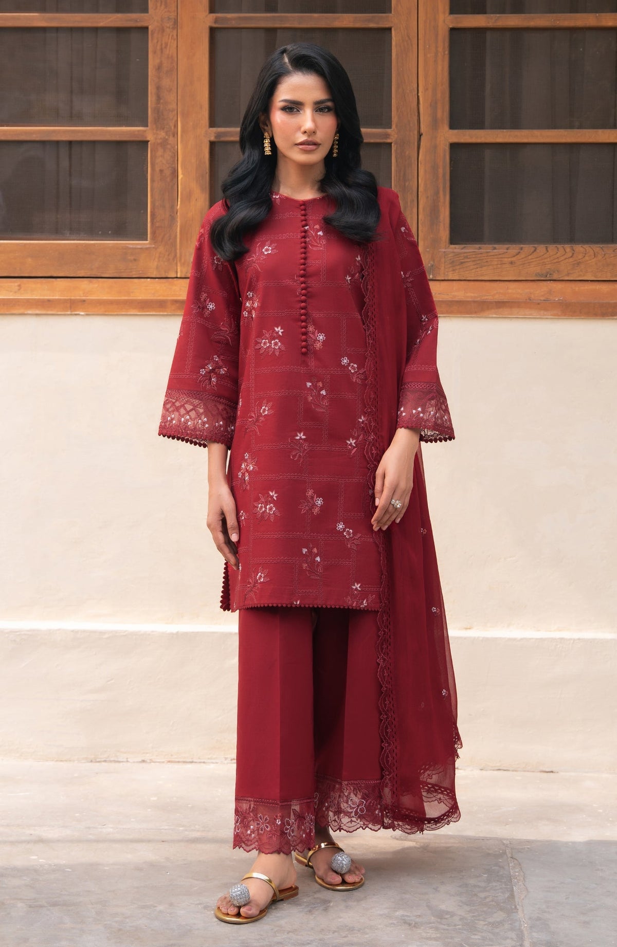 Seran | Luxury Lawn |Leeha
